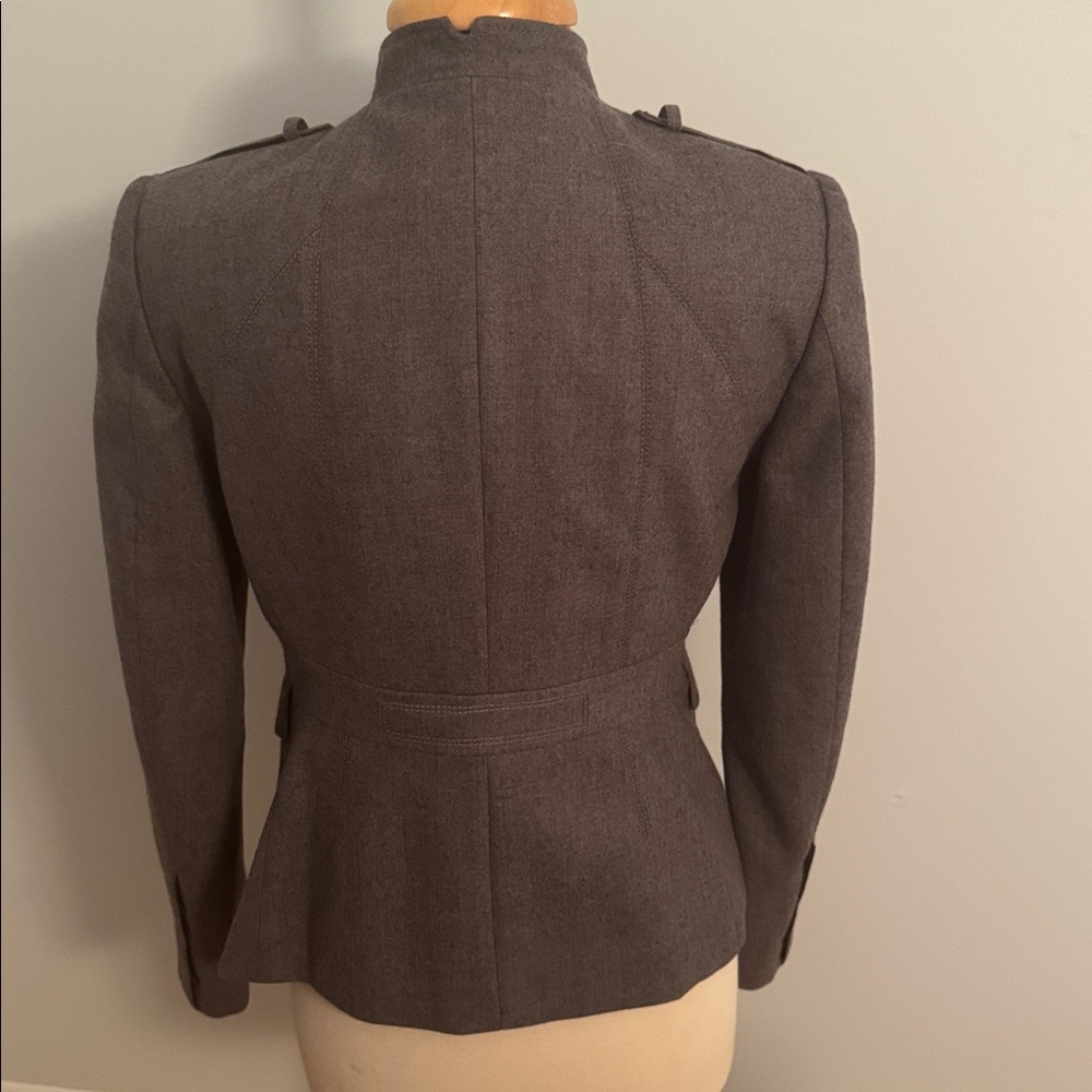 Banana Republic Grey Wool Blazer - 8 - Picture 2 of 8